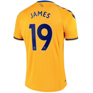 Koszulka Everton James Rodríguez 19 Precz 2020/2021 – Długi Rękaw