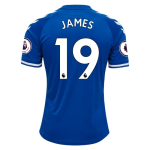 Koszulka Everton James Rodríguez 19 Główna 2020/2021 – Krótki Rękaw 1