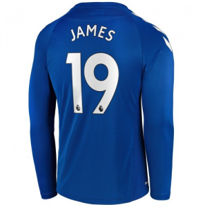 Koszulka Everton James Rodríguez 19 Główna 2020/2021 – Długi Rękaw