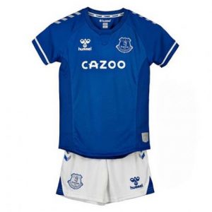 Koszulka Everton Dziecięca Główna 2020/2021 – Krótki Rękaw （+ Krótkie Spodenk）