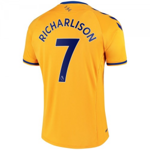 Koszulka Everton Richarlison 7 Precz 2020/2021 – Krótki Rękaw