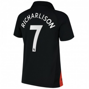 Koszulka Everton Richarlison 7 Precz 2021 22 – Krótki Rękaw