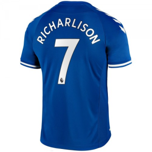 Koszulka Everton Richarlison 7 Główna 2020/2021 – Krótki Rękaw