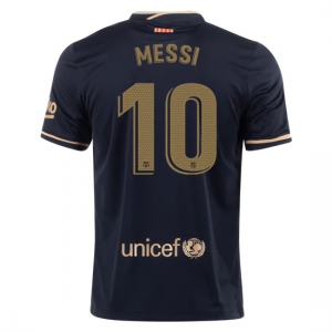 Koszulka FC Barcelona Lionel Messi 10 Precz 2020/2021 – Krótki Rękaw