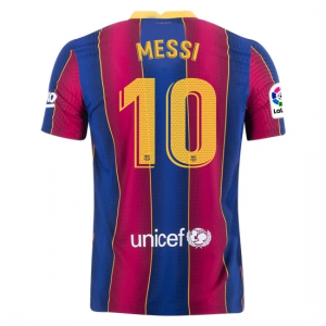 Koszulka FC Barcelona Lionel Messi 10 Główna 2020/2021 – Krótki Rękaw