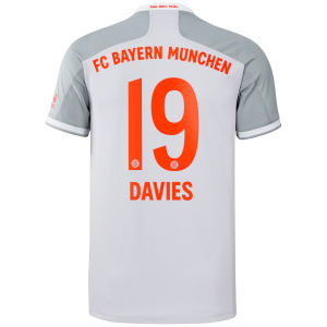 Koszulka Bayern Monachium Alphonso Davies 19 Precz 2020/2021 – Krótki Rękaw