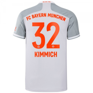 Koszulka Bayern Monachium Joshua Kimmich 32 Precz 2020/2021 – Krótki Rękaw