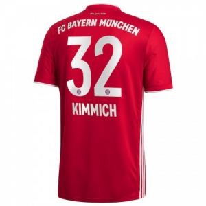 Koszulka Bayern Monachium Joshua Kimmich 32 Główna 2020/2021 – Krótki Rękaw