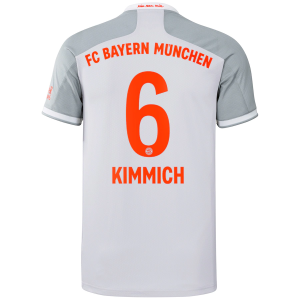 Koszulka Bayern Monachium Joshua Kimmich 6 Precz 2020/2021 – Krótki Rękaw