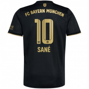 Koszulka Bayern Monachium Leroy Sane 10 Precz 2021/22 – Krótki Rękaw