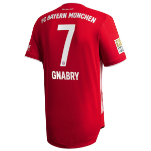 Koszulka Bayern Monachium Serge Gnabry 7 Główna 2020/2021 – Krótki Rękaw