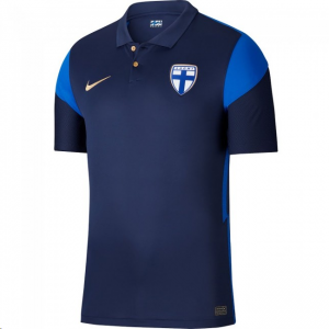 Koszulka Finlandia Precz Mistrzostwa Europy 2020 – Krótki Rękaw