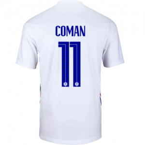 Koszulka Francja Kingsley Coman 11 Główna Mistrzostwa Europy 2020 – Krótki Rękaw