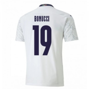 Koszulka Włochy Leonardo Bonucci 19 Precz Mistrzostwa Europy 2020 – Krótki Rękaw