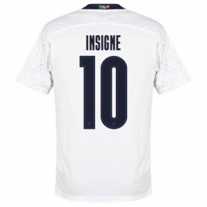 Koszulka Włochy Lorenzo Insigne 10 Precz Mistrzostwa Europy 2020 – Krótki Rękaw