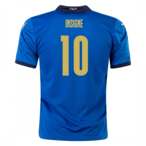 Koszulka Włochy Lorenzo Insigne 10 Główna Mistrzostwa Europy 2020 – Krótki Rękaw