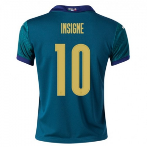 Koszulka Włochy Lorenzo Insigne 10 Trzeci Mistrzostwa Europy 2020 – Krótki Rękaw