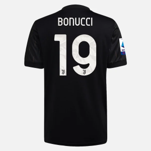 Koszulka Juventus Leonardo Bonucci 19 Precz  2021/22 – Krótki Rękaw