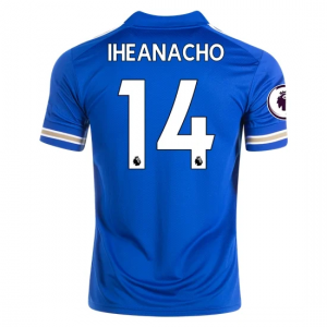 Koszulka Leicester City Kelechi Iheanacho 14 Główna 2020/2021 – Krótki Rękaw