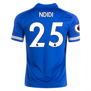Koszulka Leicester City Wilfred Ndidi 25 Główna 2020/2021 – Krótki Rękaw