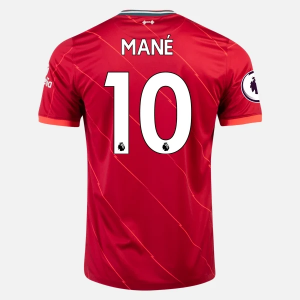 Koszulka Liverpool FC Sadio Mane 10 Główna  2021/2022 – Krótki Rękaw