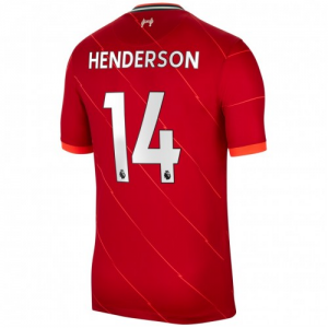 Koszulka Liverpool Jordan Henderson 14 Główna 2021/22 – Krótki Rękaw