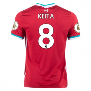 Koszulka Liverpool Naby Keita 8 Główna 2020/2021 – Krótki Rękaw