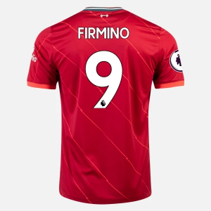 Koszulka Liverpool Roberto Firmino 9 Główna  2021/2022 – Krótki Rękaw