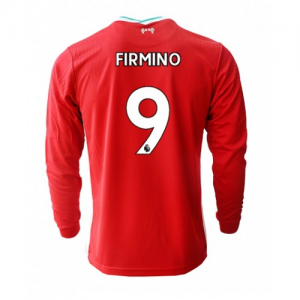 Koszulka Liverpool Roberto Firmino 9 Główna 2020/2021 – Długi Rękaw