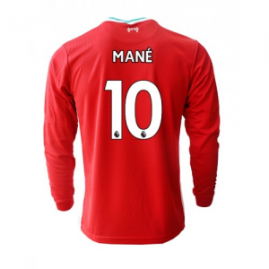 Koszulka Liverpool Sadio Mane 10 Główna 2020/2021 – Długi Rękaw