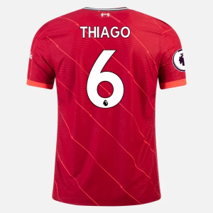 Koszulka Liverpool Thiago Alcantara 6 Główna 2021/22 – Krótki Rękaw