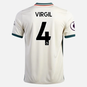 Koszulka Liverpool FC Virgil van Dijk 4 Precz  2021/22 – Krótki Rękaw