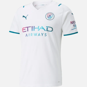 Koszulka Manchester City Precz PUMA 2021/22 – Krótki Rękaw