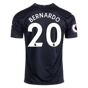 Koszulka Manchester City Bernardo Silva 20 Precz 2020/2021 – Krótki Rękaw
