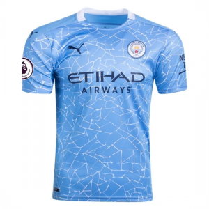 Koszulka Manchester City Główna 2020/2021 – Krótki Rękaw