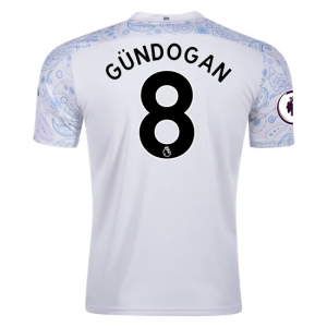 Koszulka Manchester City Ilkay Gündoğan 8 Trzeci 2020/2021 – Krótki Rękaw