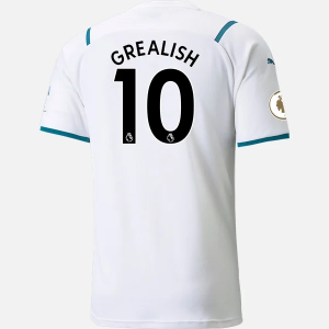 Koszulka Manchester City Jack Grealish 10 Precz 2021/22 – Krótki Rękaw