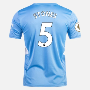 Koszulka Manchester City John Stones 5 Główna 2021/22 – Krótki Rękaw