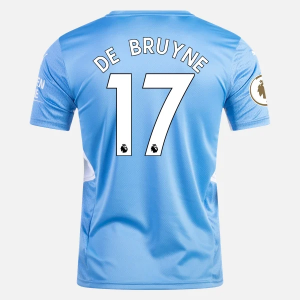 Koszulka Manchester City Kevin De Bruyne 17 Główna 2021/2022 – Krótki Rękaw
