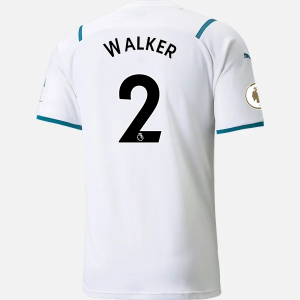 Koszulka Manchester City Kyle Walker 2 Precz 2021/22 – Krótki Rękaw