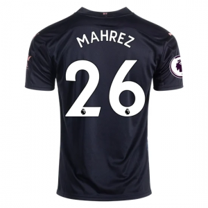 Koszulka Manchester City Riyad Mahrez 26 Precz 2020/2021 – Krótki Rękaw