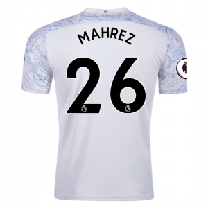Koszulka Manchester City Riyad Mahrez 26 Trzeci 2020/2021 – Krótki Rękaw
