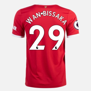Koszulka Manchester United Aaron Wan Bissaka 29 Główna 2021/22 – Krótki Rękaw