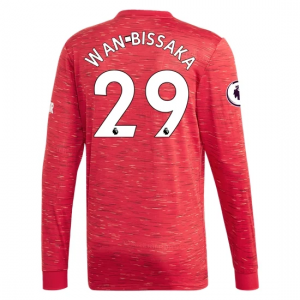 Koszulka Manchester United Aaron Wan Bissaka 29 Główna 2020/2021 – Długi Rękaw