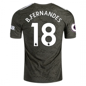 Koszulka Manchester United Bruno Fernandes 18 Trzeci 2020/2021 – Krótki Rękaw