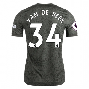 Koszulka Manchester United Donny van de Beek 34 Precz 2020/2021 – Krótki Rękaw