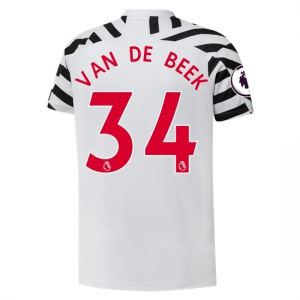 Koszulka Manchester United Donny van de Beek 34 Trzeci 2020/2021 – Krótki Rękaw