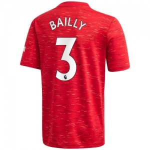 Koszulka Manchester United Eric Bailly 3 Główna 2020/2021 – Krótki Rękaw