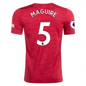 Koszulka Manchester United Harry Maguire 5 Główna 2020/2021 – Krótki Rękaw