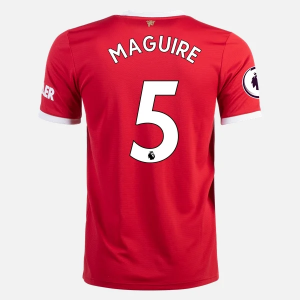 Koszulka Manchester United Harry Maguire 5 Główna 2021/22 – Krótki Rękaw